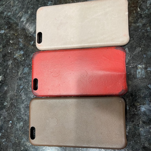 Apple leather iPhone 6 Plus cases - Picture 1 of 3